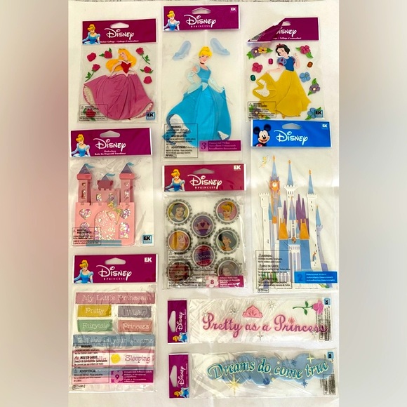 Jolee’s Design Jolees Disney Princesses Castle 3d Embellishment